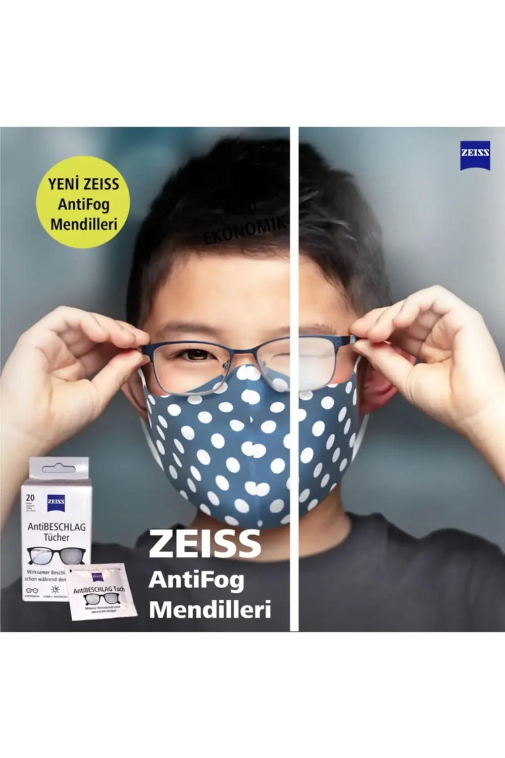 Antifog Buğu Önleyici Mendil