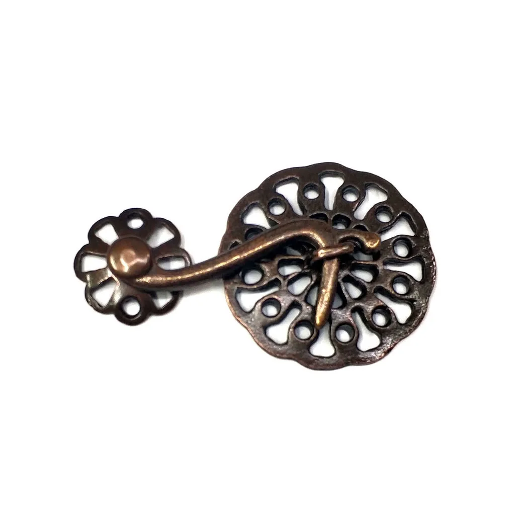 Antik Bakır 50 Adet Zamak Çengel Kilit 56x33 mm - Yuvarlak, Karşılıklı Mobilya, Dolap, Sandık, Kutu, Kapak Çengel Kilidi Antik Bakır 50 Adet Zamak Çengel Kilit 56x33 mm - Yuvarlak, Karşılıklı Mobilya, Dolap, Sandık, Kutu, Kapak Çengel Kilidi