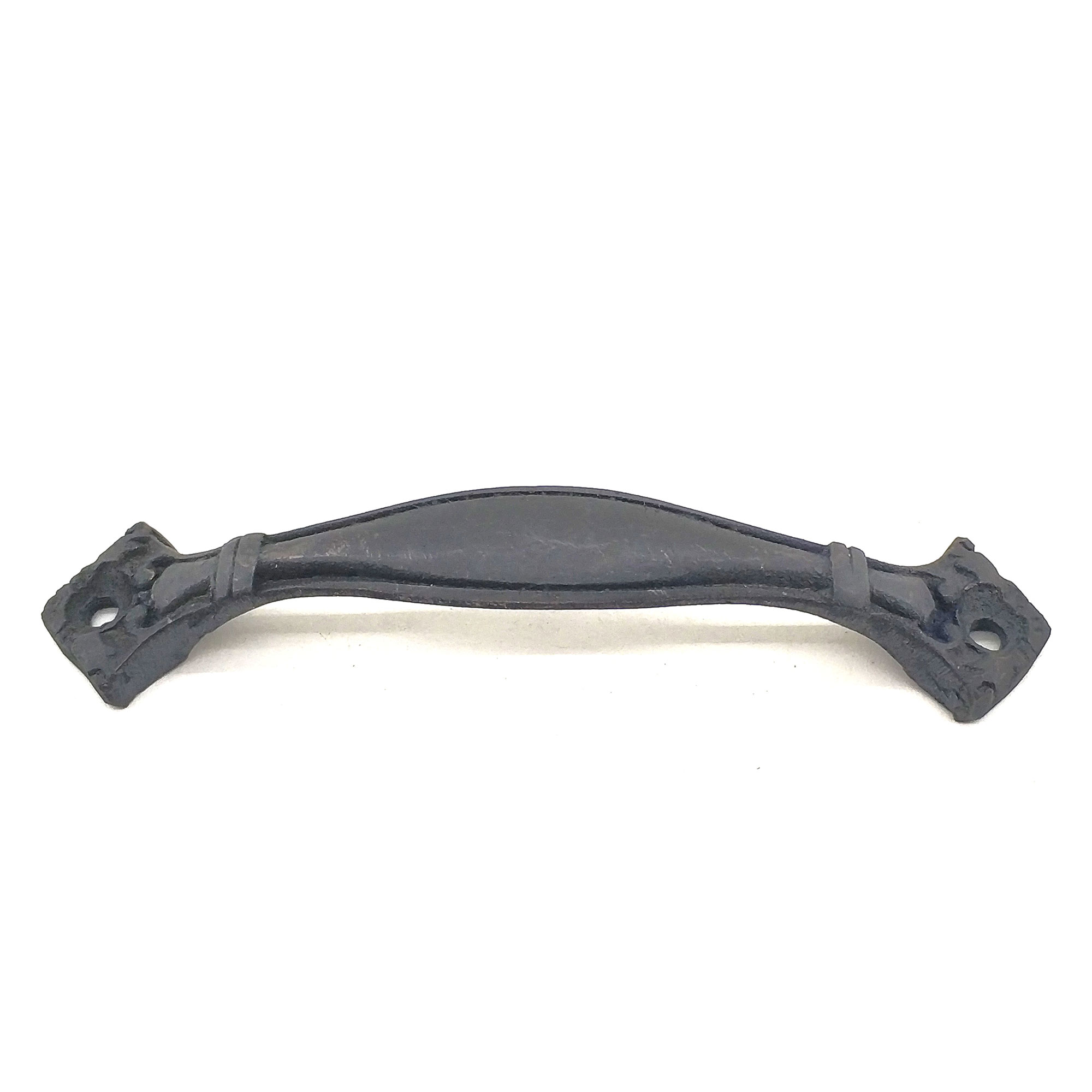 Antika Tarz Dekoratif Pirinç Deste Mobilya Kulbu - 25x120 mm, Oks