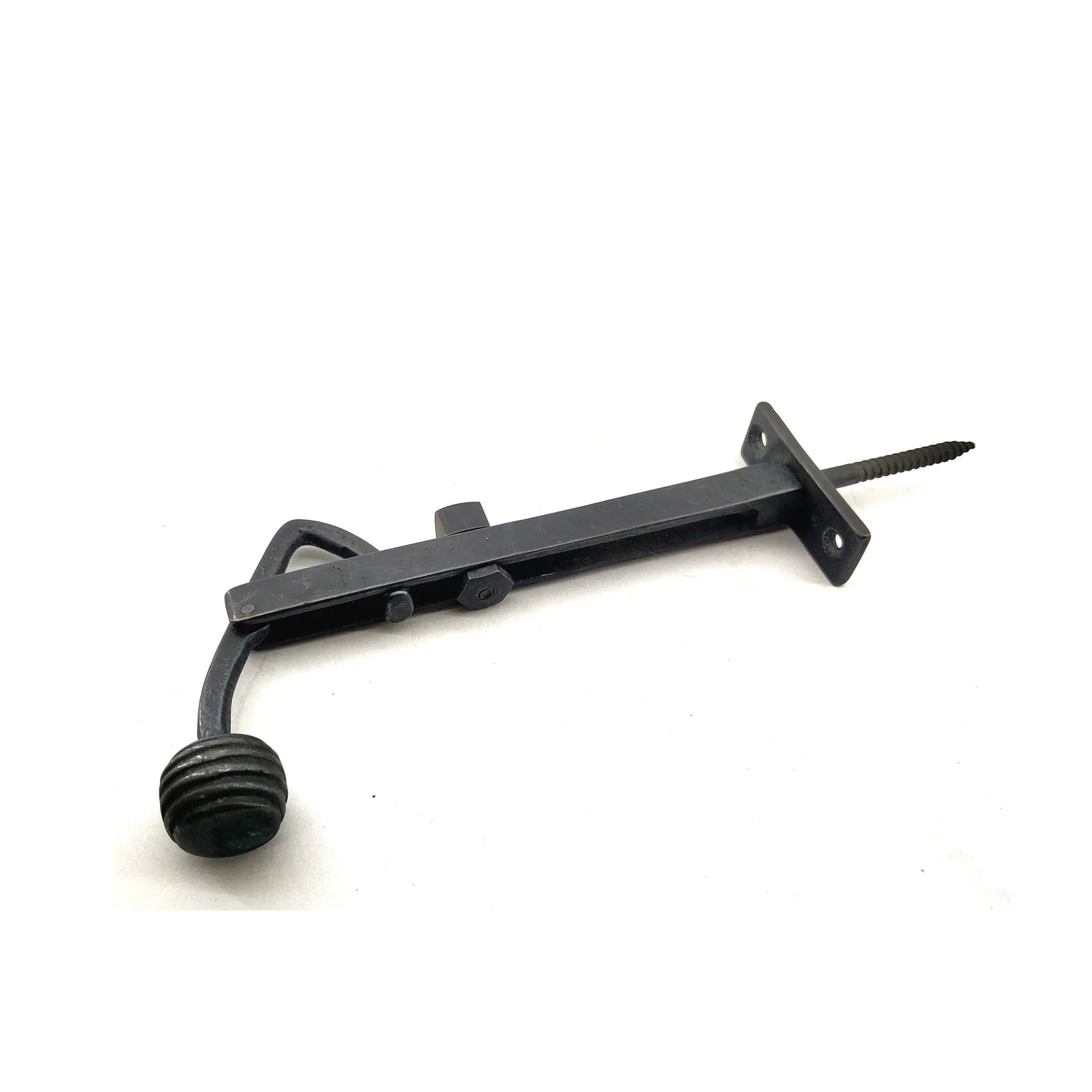 Antika Tarz Dekoratif Pirinç Ayarlı Panjur Stoperi - 150x55 Mm, O