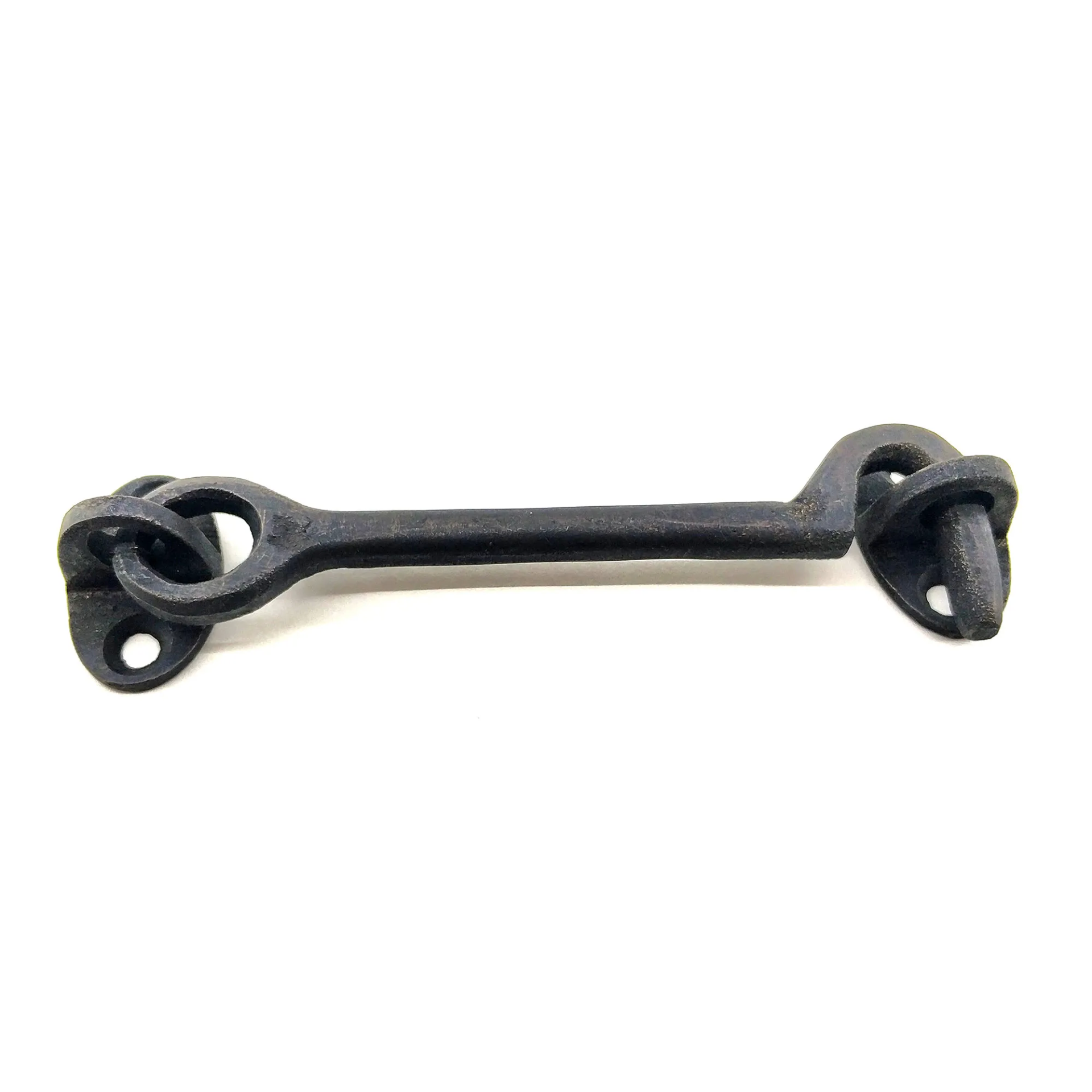Antika Tarz Dekoratif Pirinç Çengeli - 13cm, Oksit Antika Tarz Dekoratif Pirinç Çengeli - 13cm, Oksit