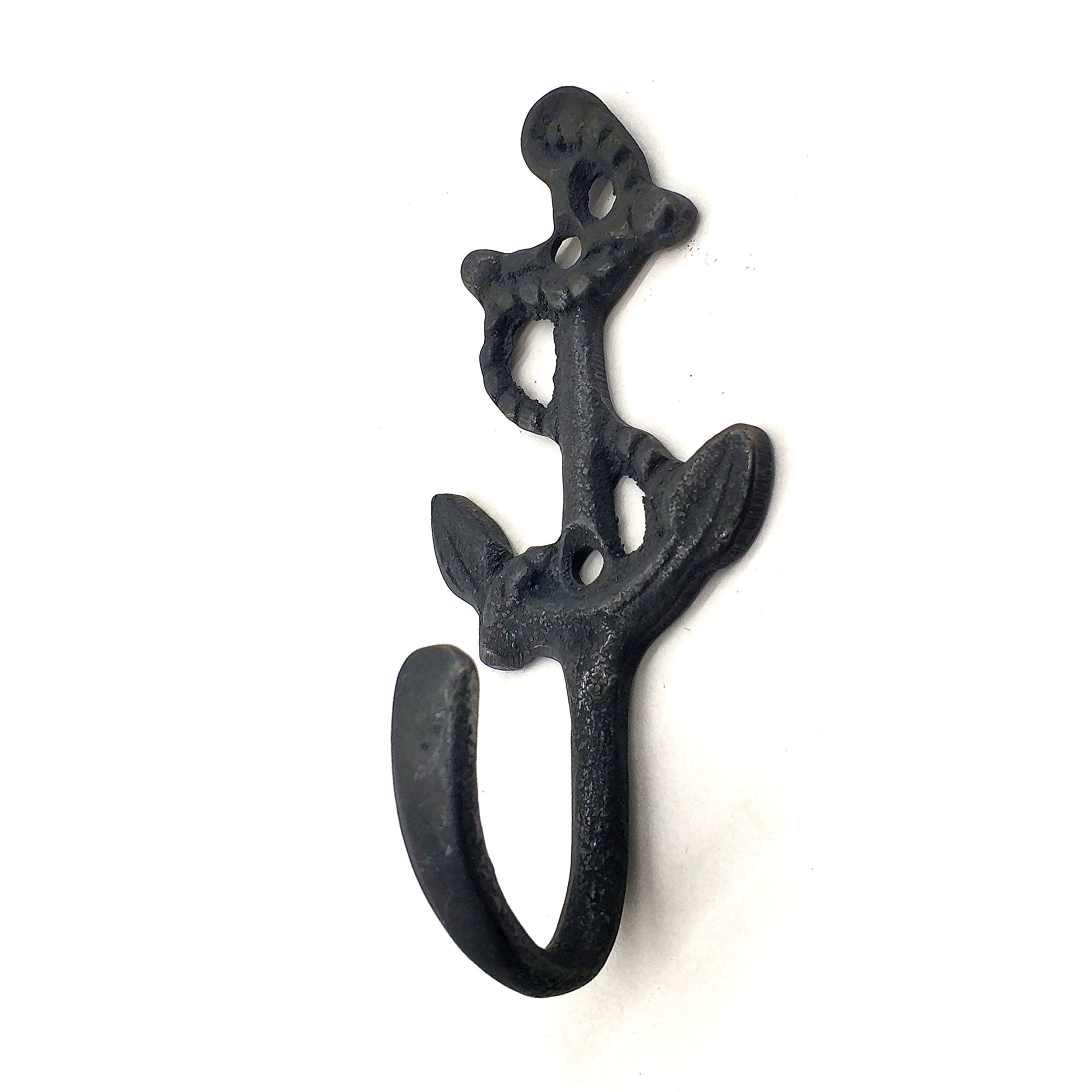 Antika Tarz Dekoratif Pirinç Halatlı, Çapa, Denizci, Gemici  Askı