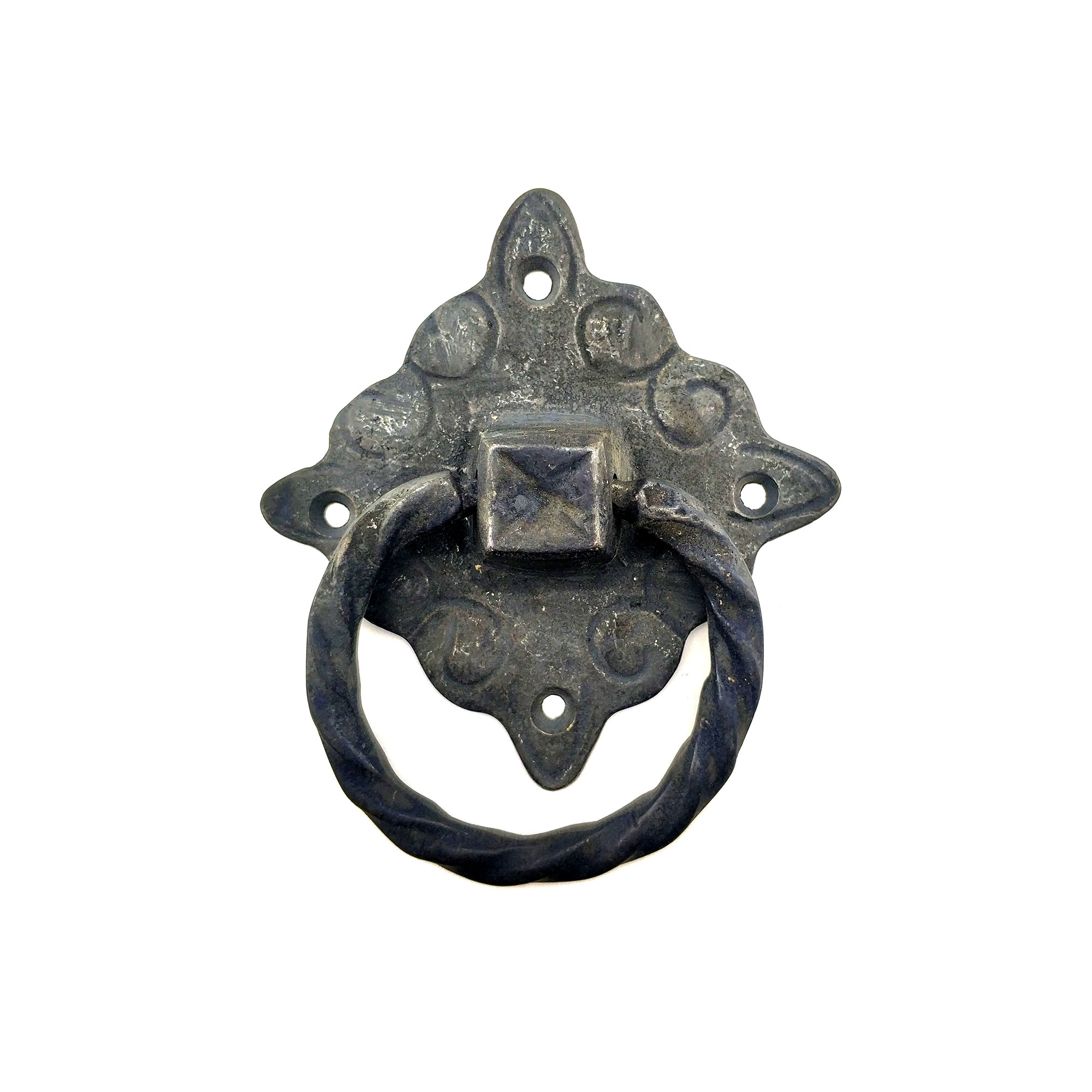 Antika Tarz Dekoratif Pirinç Mobilya Kulbu, Kapı Kilit Halkası -