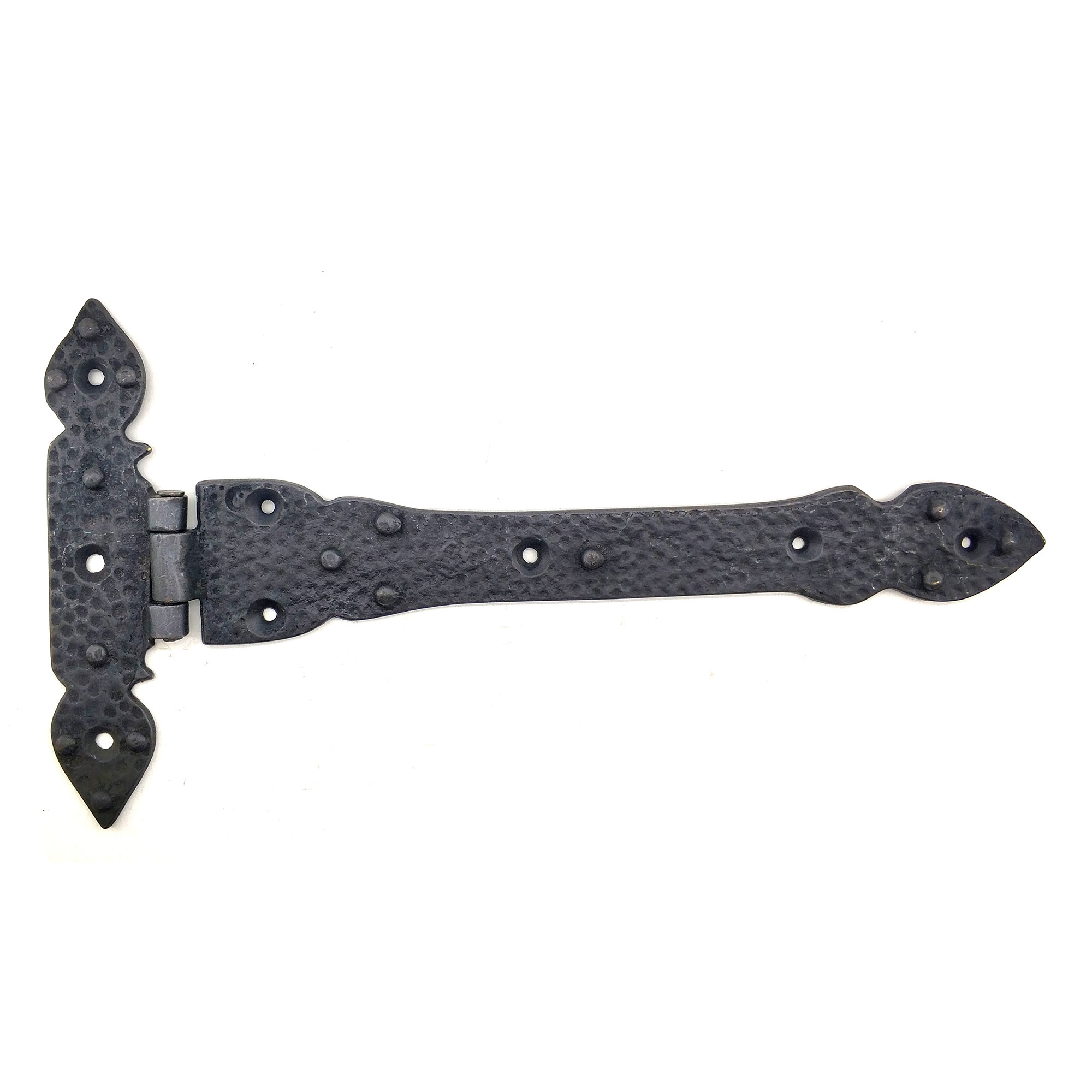Antika Tarz Dekoratif Pirinç Kuyruklu Lale Menteşe - 147x193 mm,