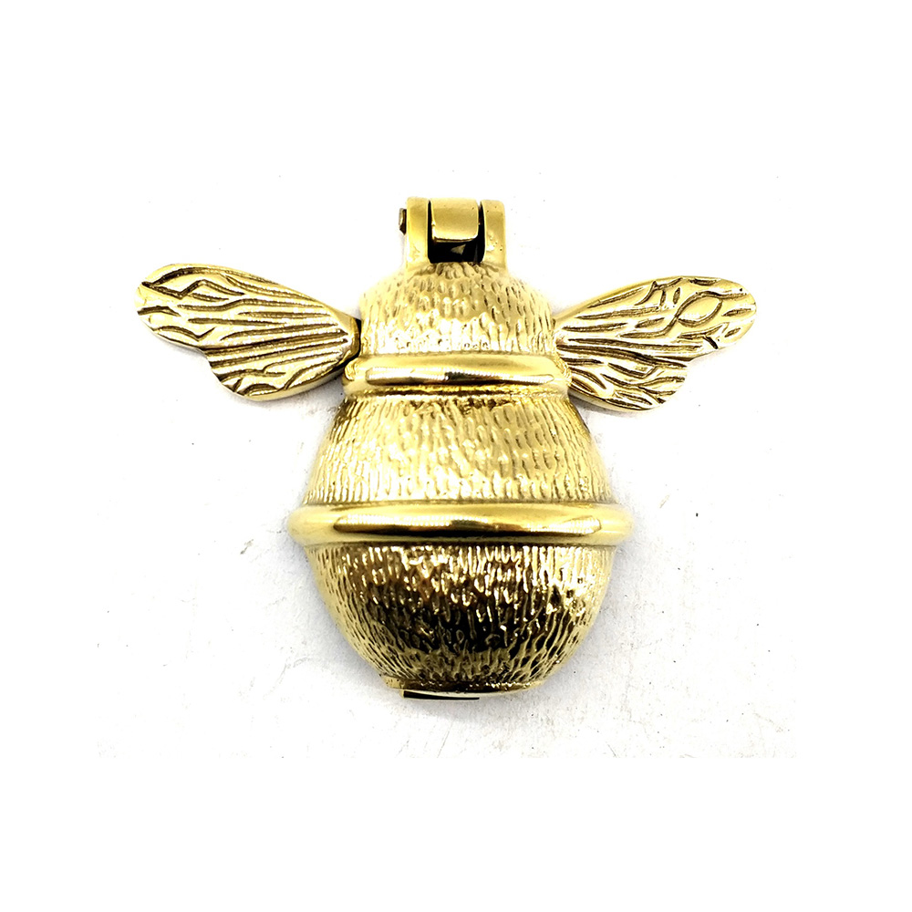 Antika Tarz Dekoratif Pirinç Arı Kapı Tokmağı, Taktak - Küçük,123