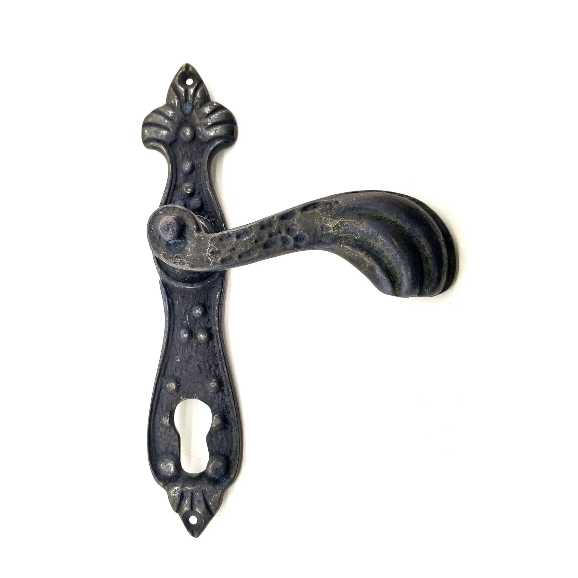 Antika Tarz Dekoratif Pirinç Mevlana Banyo Kapı Kolu - 228x48 Mm,