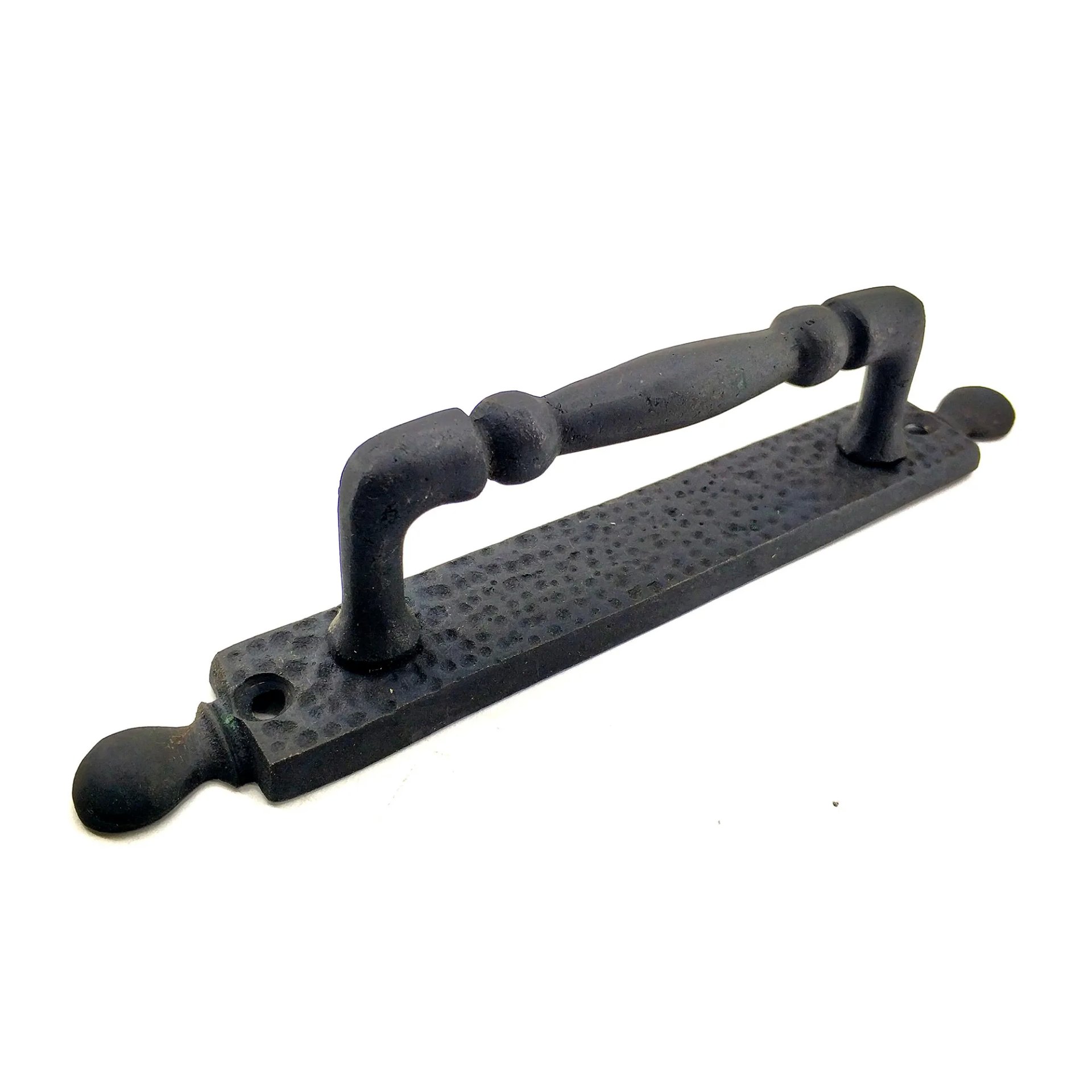 Antika Tarz Dekoratif Pirinç Misket Çekme Kapı Kolu - 223x33 Mm,