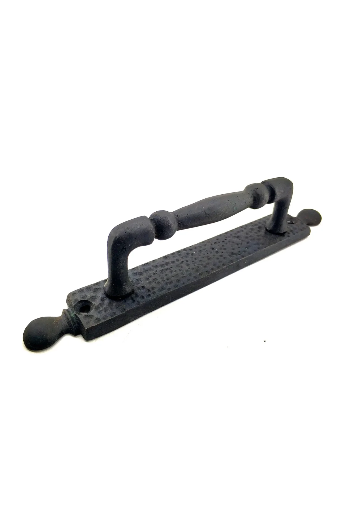Antika Tarz Dekoratif Pirinç Misket Çekme Kapı Kolu - 223x33 Mm, 