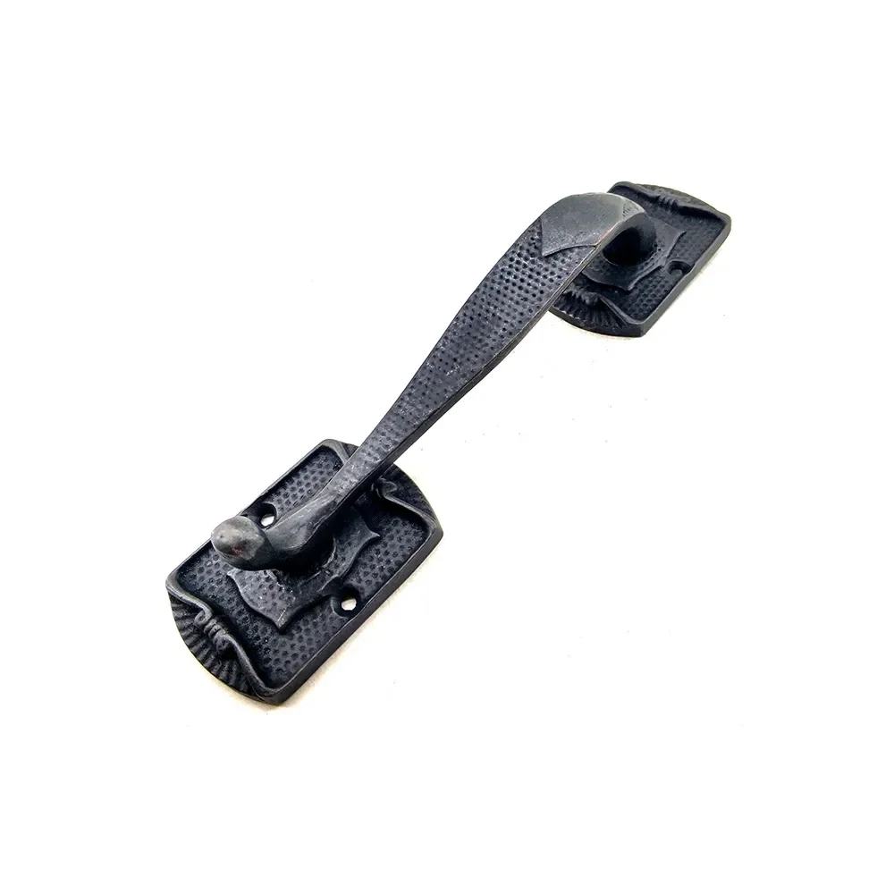 Antika Tarz Dekoratif Pirinç Ayak Tip Büyük Kapı Çekme Kolu - 220x50mm, Oksit Antika Tarz Dekoratif Pirinç Ayak Tip Büyük Kapı Çekme Kolu - 220x50mm, Oksit