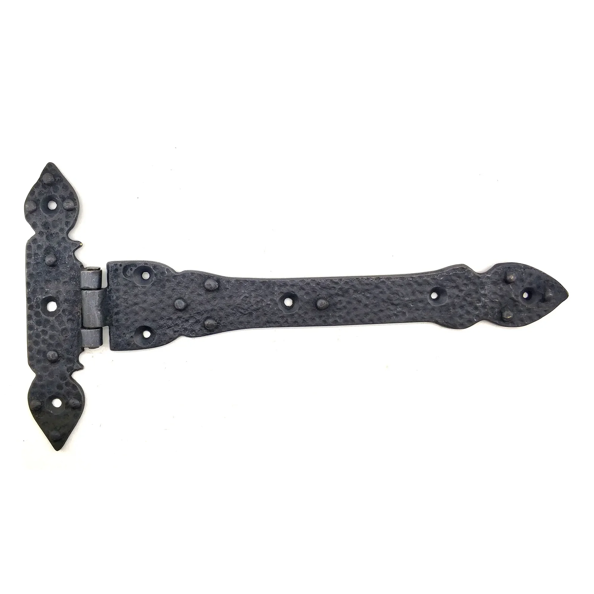 Antika Tarz Dekoratif Pirinç Kuyruklu  Menteşe - 147x193 mm, Oksit