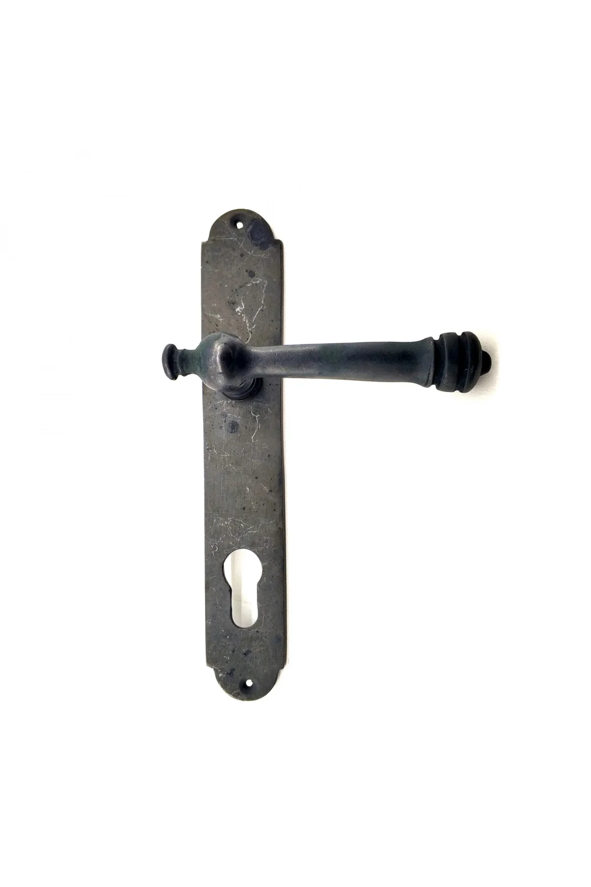 Antika Tarz Dekoratif Pirinç Taşra Oda Kapı Kolu - 220x35 Mm, Oks