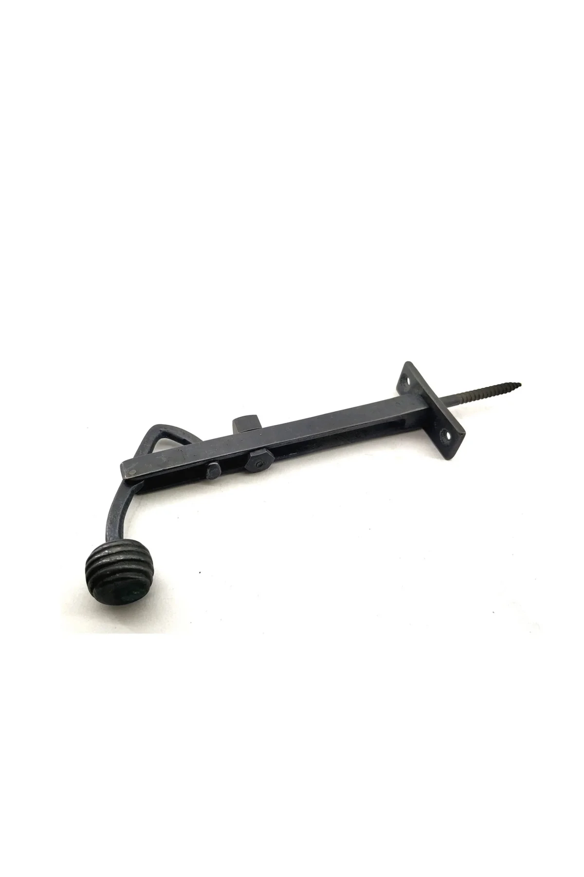 Antika Tarz Dekoratif Pirinç Ayarlı Panjur Stoperi - 150x55 Mm, O