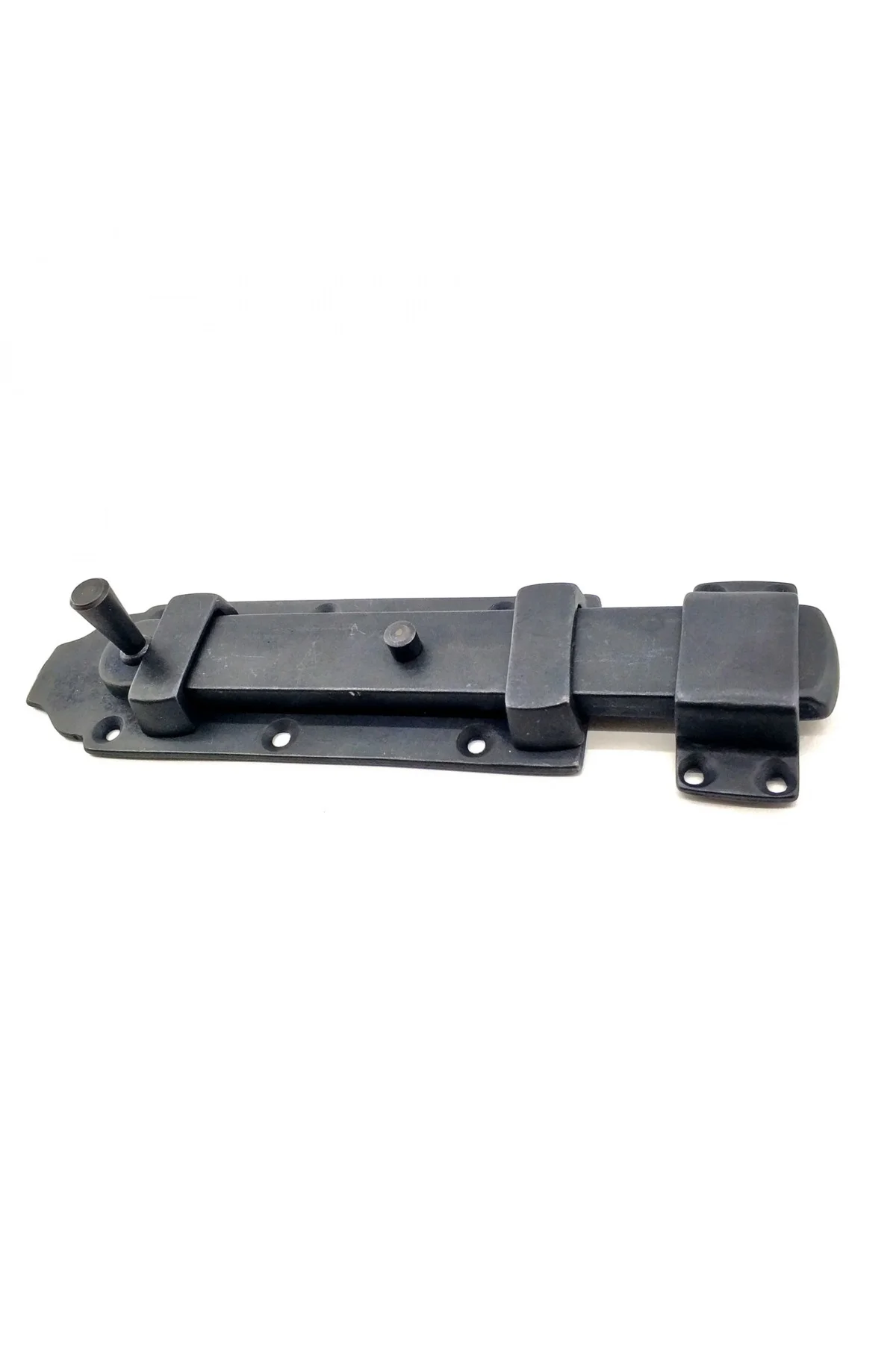 Antika Tarz Dekoratif Pirinç Yassı Kapı Sürgüsü - 55x215 Mm, Oksi