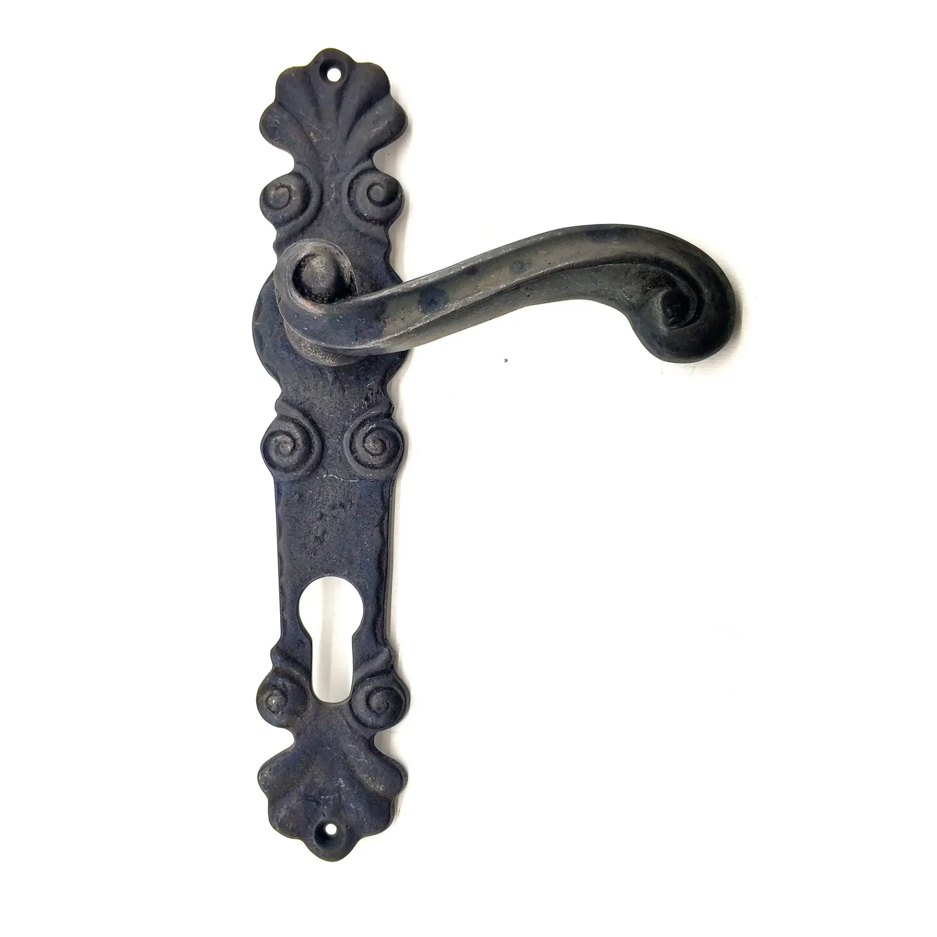 Antika Tarz Dekoratif Pirinç Okyanus Oda Kapı Kolu - 230x46 Mm, O