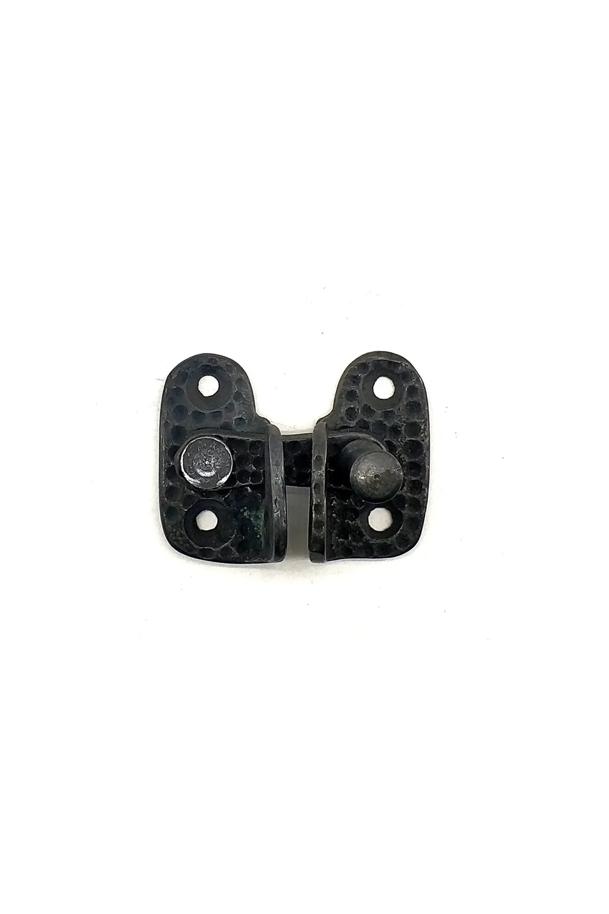 Antika Tarz Dekoratif Pirinç Mini Kapak Mandalı - 40x45 mm, Oksit