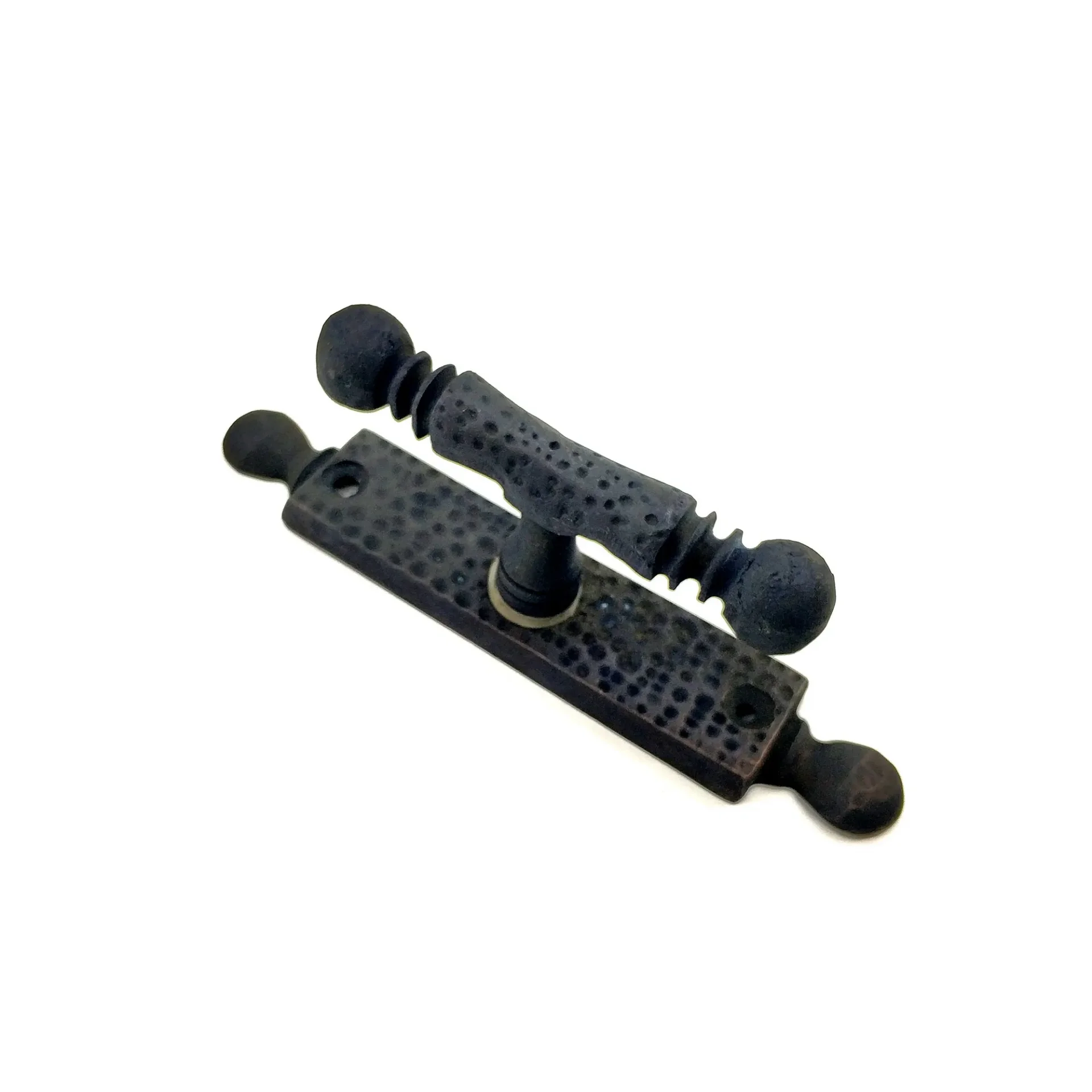 Antika Tarz Dekoratif Pirinç Misket Pencere Kolu - 165x32 Mm, Oksit Antika Tarz Dekoratif Pirinç Misket Pencere Kolu - 165x32 Mm, Oksit