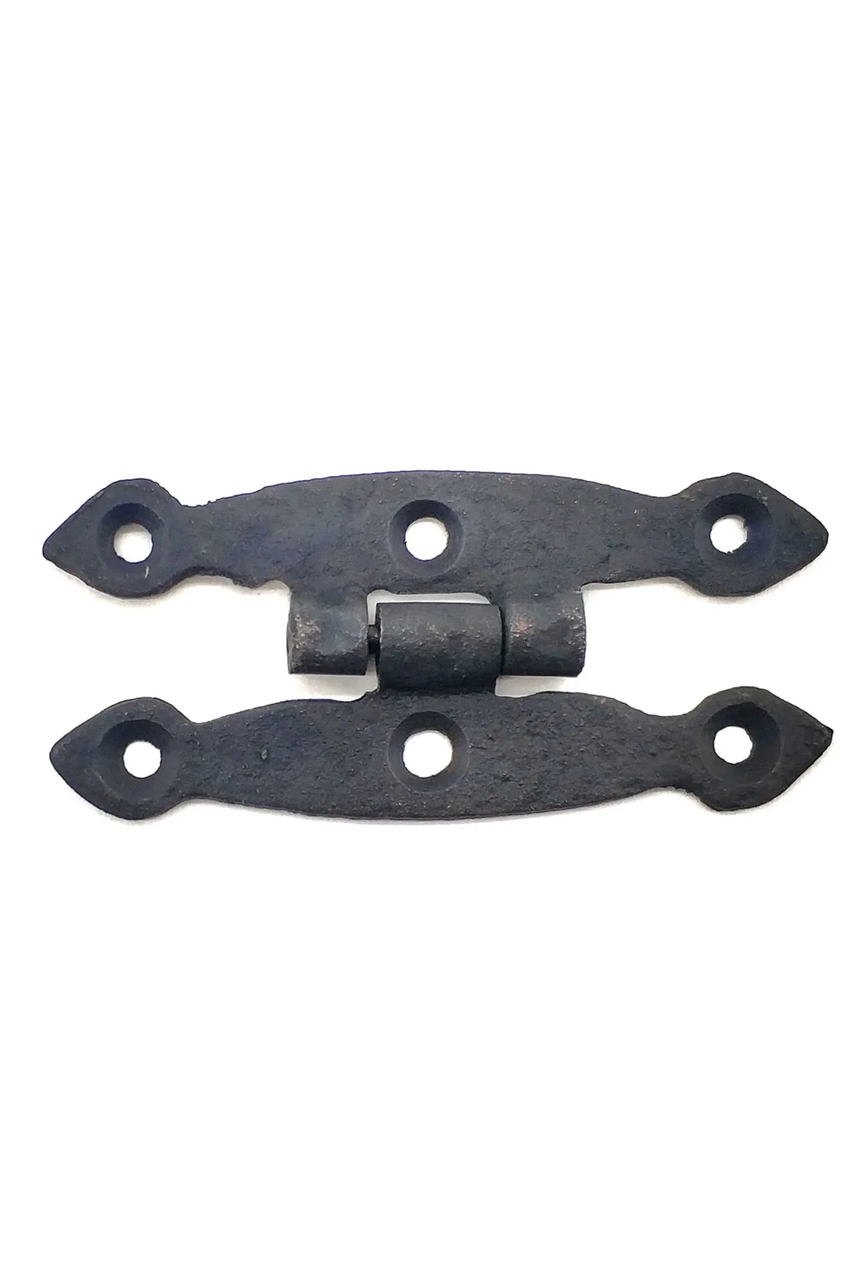 Antika Tarz Dekoratif Pirinç Dar Menteşe - 75x39 Mm, Oksit