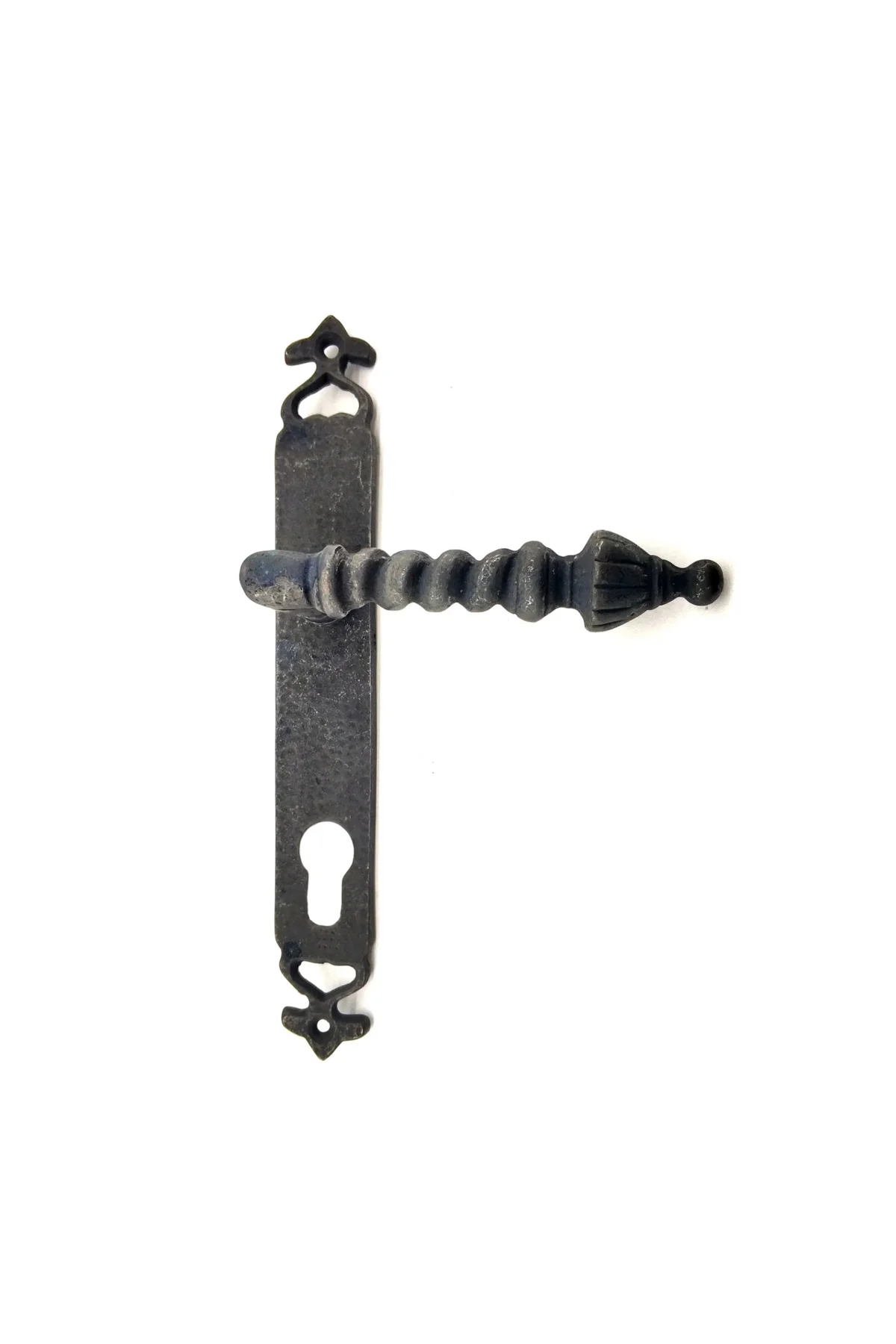 Antika Tarz Dekoratif Pirinç Burma Oda Kapı Kolu - 247x35 mm, Oks Antika Tarz Dekoratif Pirinç Burma Oda Kapı Kolu - 247x35 mm, Oks