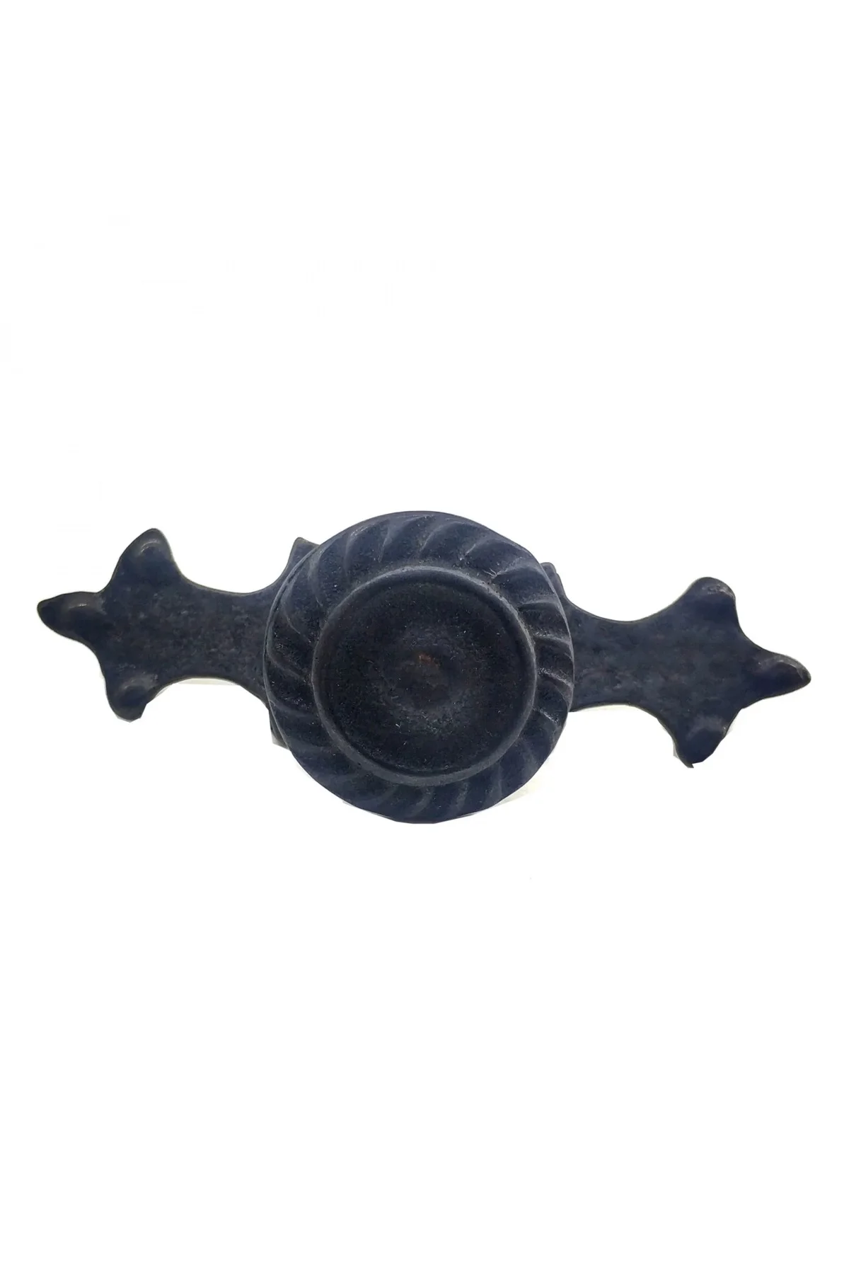 Antika Tarz Dekoratif Pirinç Çizgili Düğme - 35x100 Mm, Büyük, Ok