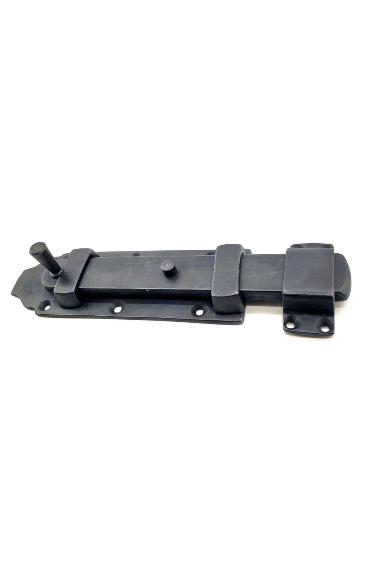 Antika Tarz Dekoratif Pirinç Yassı Kapı Sürgüsü - 55x215 Mm, Oksit Antika Tarz Dekoratif Pirinç Yassı Kapı Sürgüsü - 55x215 Mm, Oksit