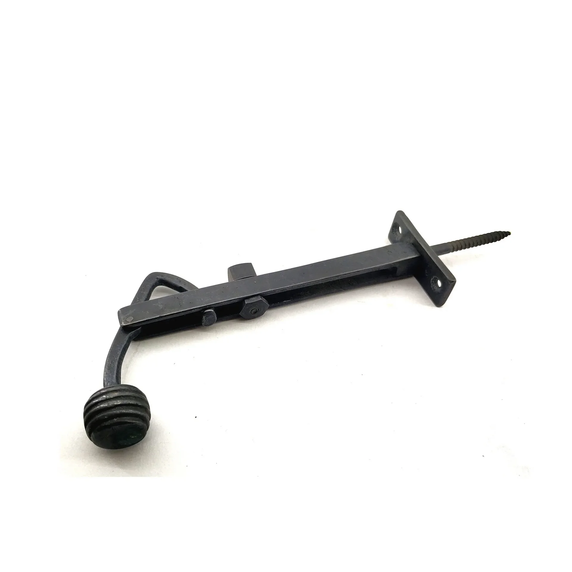Antika Tarz Dekoratif Pirinç Ayarlı Panjur Stoperi - 150x55 Mm, O