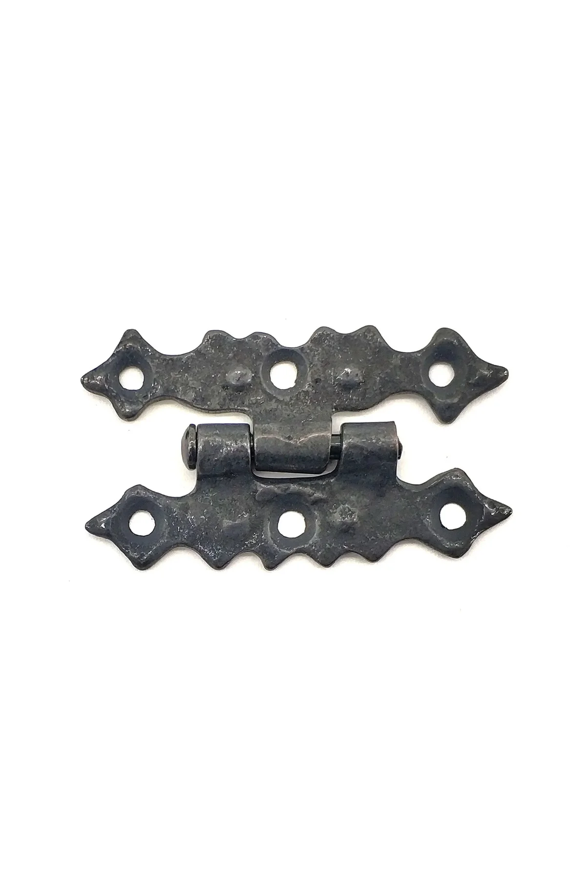 Antika Tarz Dekoratif Pirinç Yıldız Menteşe - 63x36 mm, Oksit Antika Tarz Dekoratif Pirinç Yıldız Menteşe - 63x36 mm, Oksit