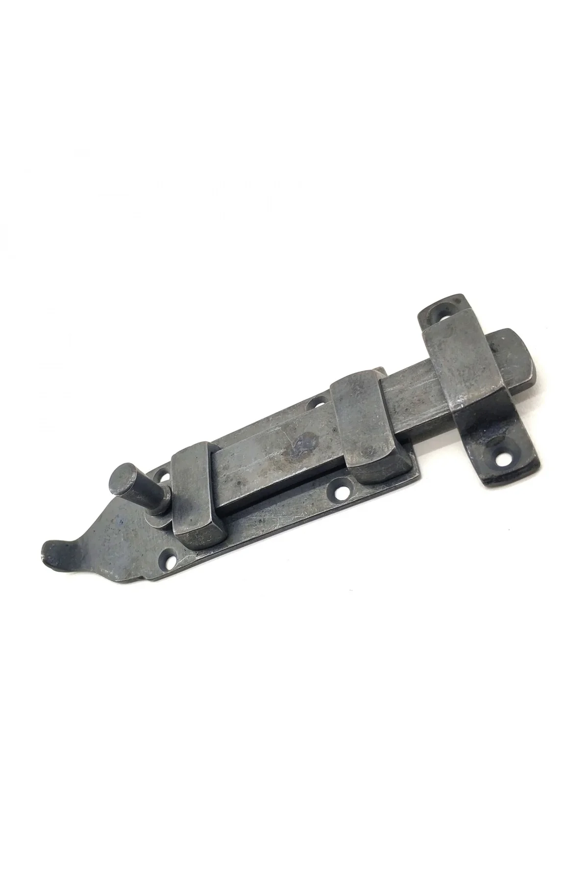 Antika Tarz Dekoratif Pirinç Yassı Kapı Sürgüsü - 35x145 Mm, Oksi