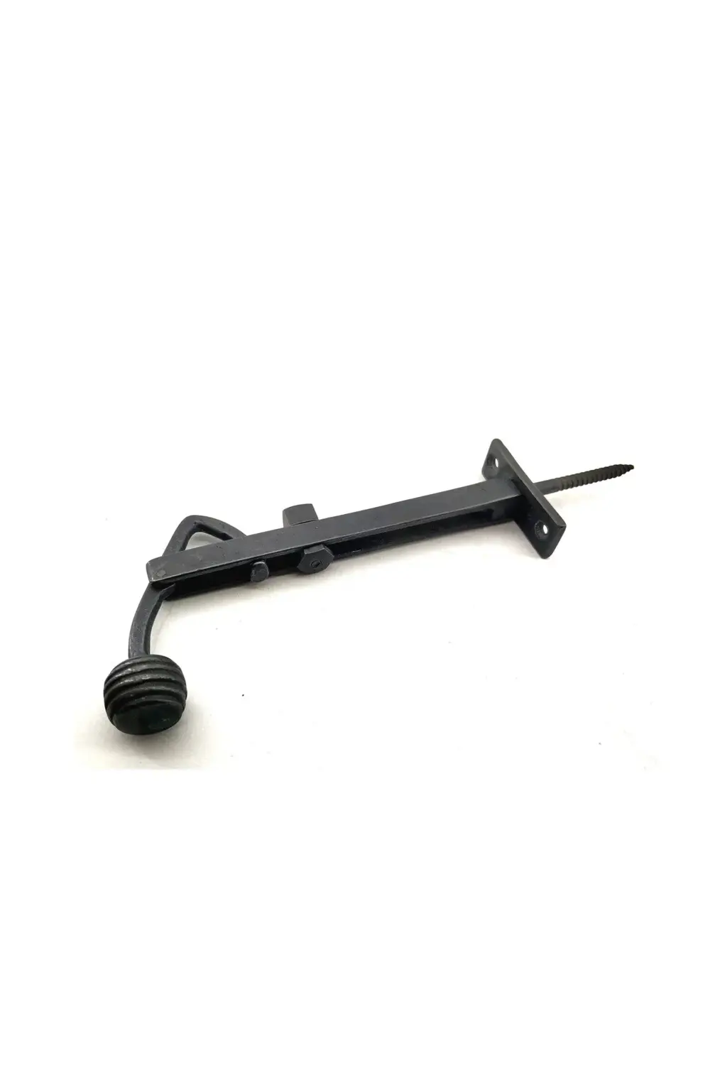 Antika Tarz Dekoratif Pirinç Ayarlı Panjur Stoperi - 150x55 Mm, O