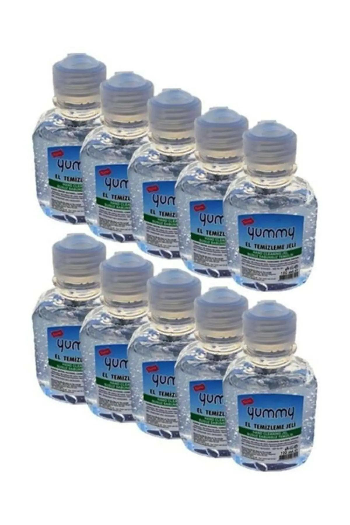Yummy Antiseptik Dezenfektan 100 Ml El Temizleme Jeli (10 Adet)