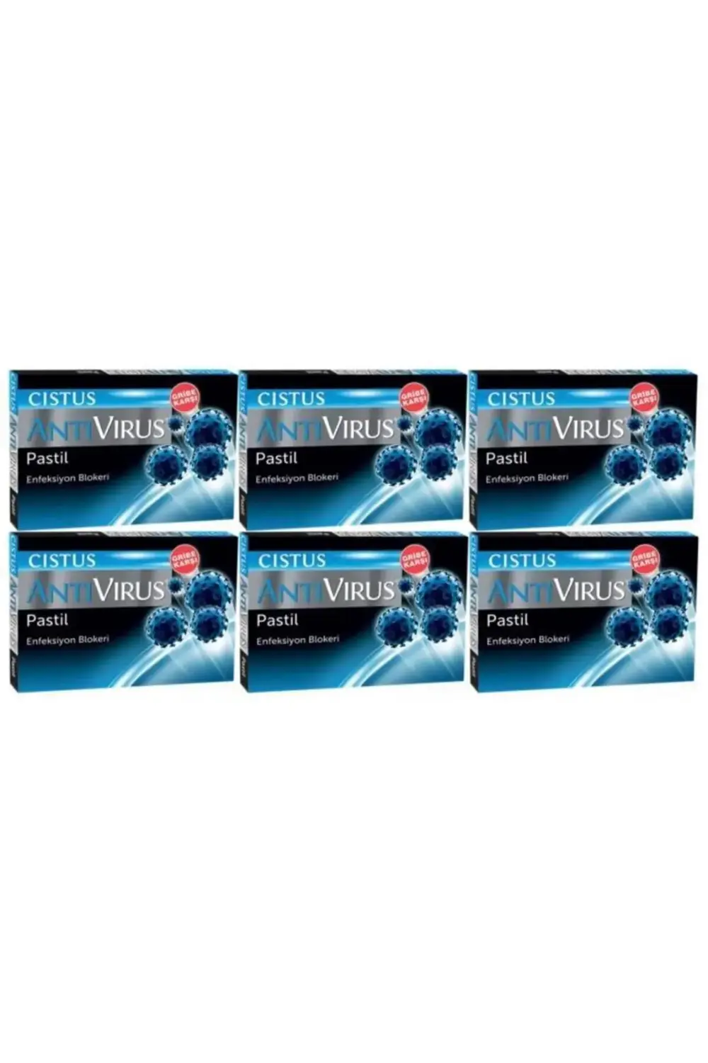 Antivirus Pastil 10'lu x 6 Adet