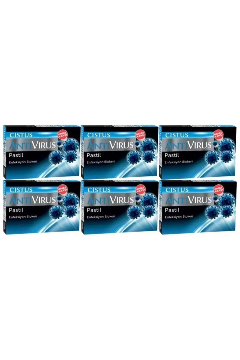 Antivirus Pastil 10'lu x 6 Adet