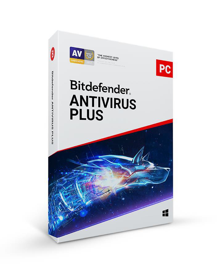Bitdefender Antivirus Plus 3Kull. 1Yil Kutu