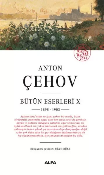 Anton Çehov Bütün Eserleri 10 - 1898-1903 Fiyatı, Yorumları ve Özellikleri