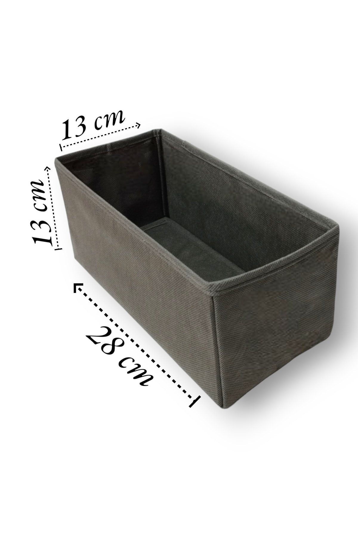 Balkan Room Antrasit 3'Lü Çekmece İçi Düzenleyici Organizer Set - Çok Amaçlı