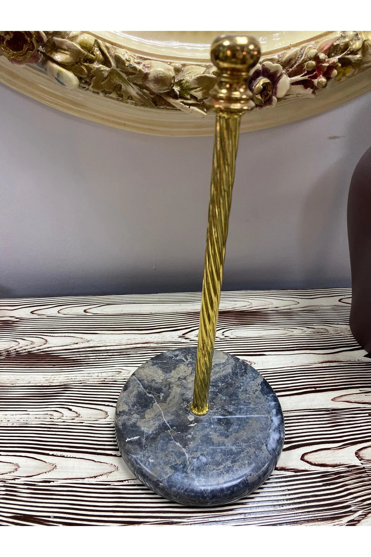 Antrasit Mermer Kağıt Havluluk - Gold