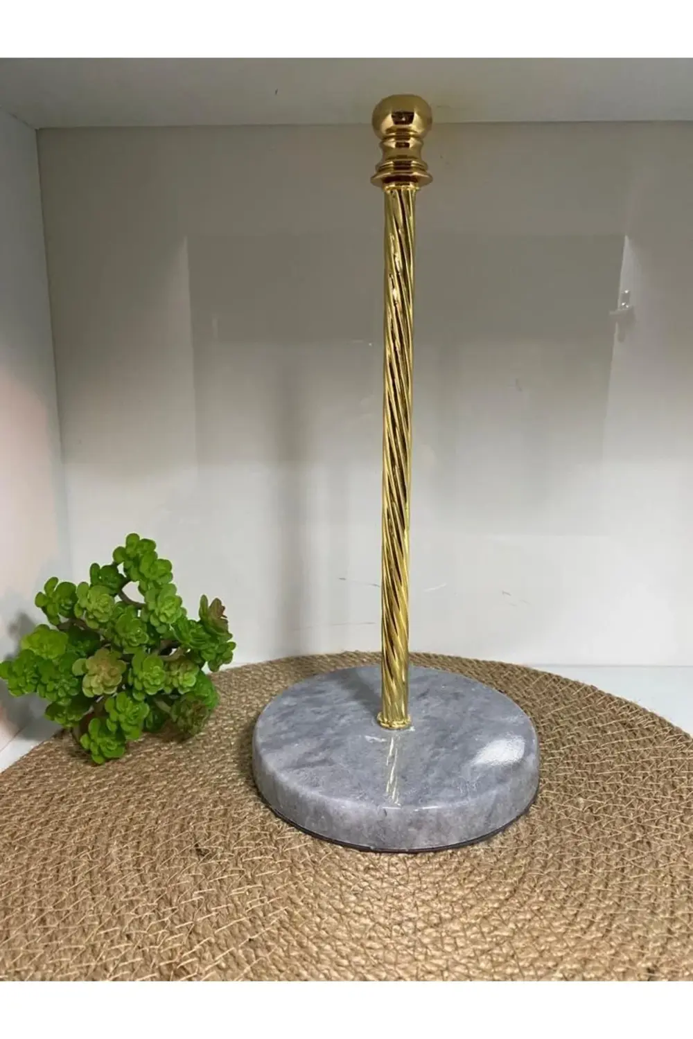 Antrasit Mermer Kağıt Havluluk - Gold