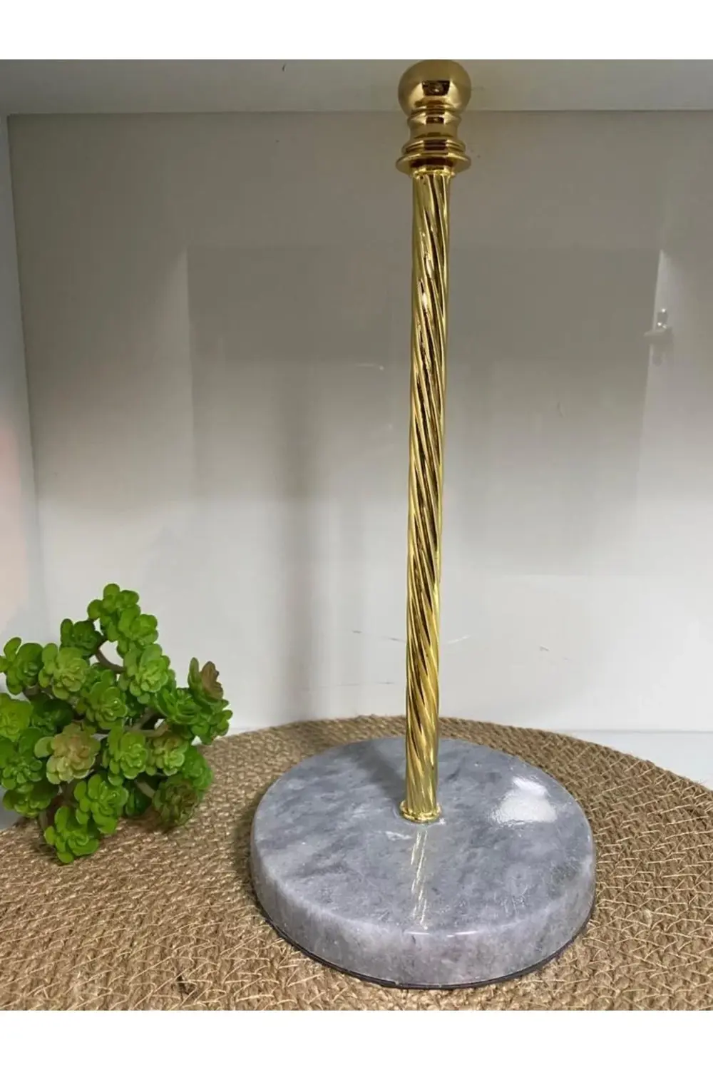 Antrasit Mermer Kağıt Havluluk - Gold