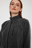 Combine Michail Antrasit Renk Fermuarlı 3 Cepli Polar 1209 - Antrasit