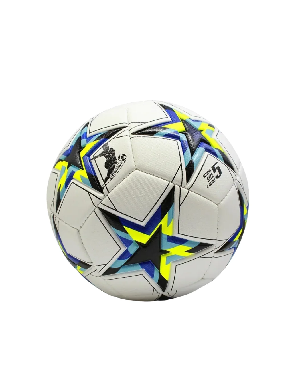 Antrenman ve Maç İçin Futbol Topu Kaymaz Yüzeyli Dengeli Sekme Yapısı