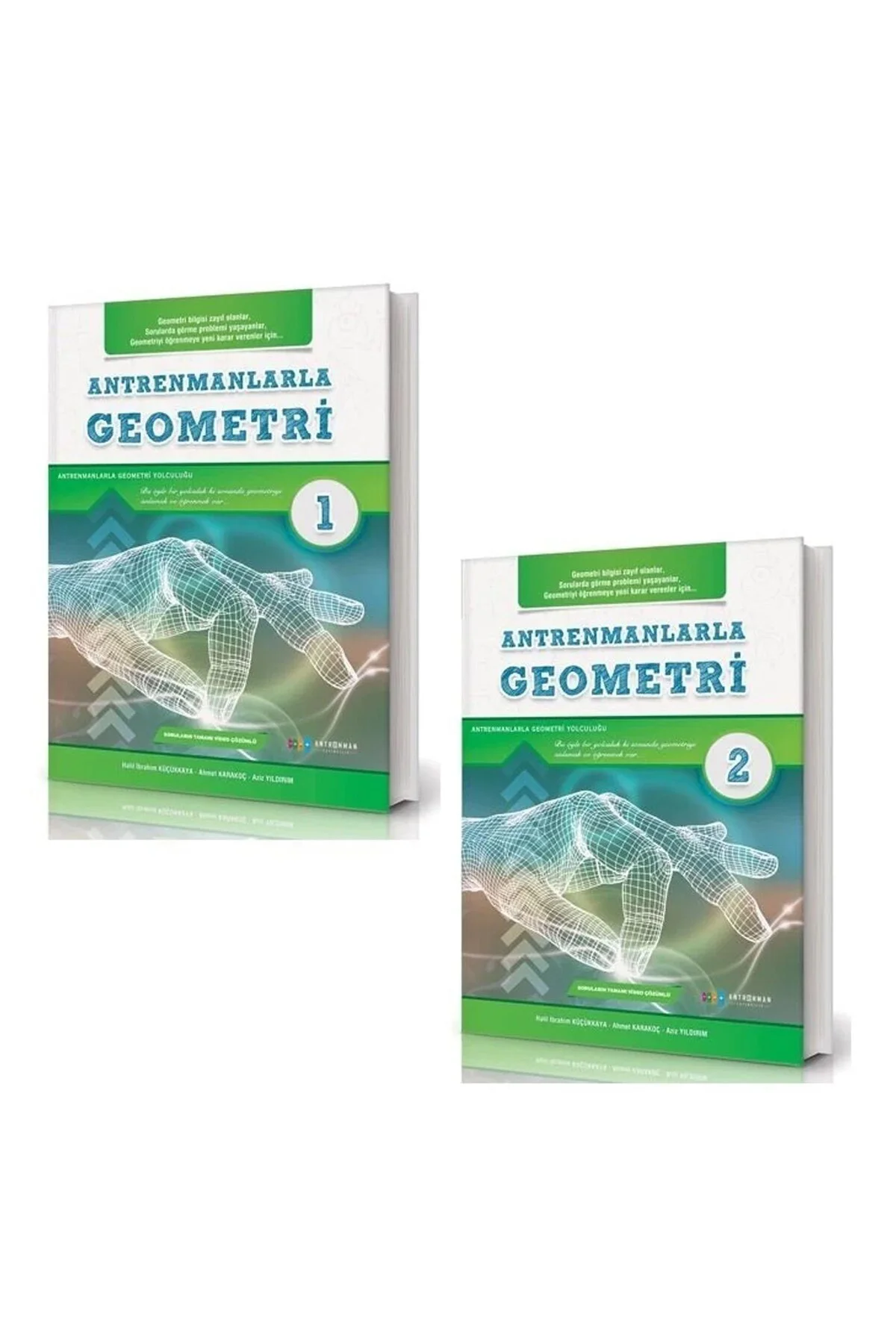 Antrenmanlarla Geometri 1-2 Set 2 Kitap Antrenman Yayınları