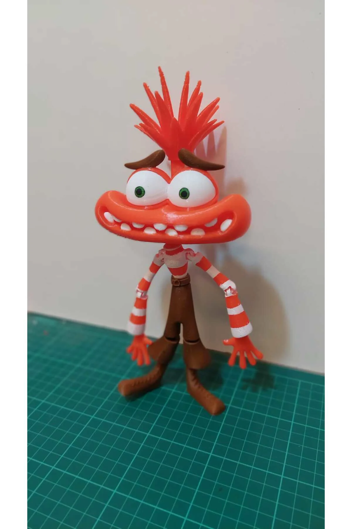 Anxiety Kaygı Hareketli Ters Yüz 2 Figür 15 CM V3