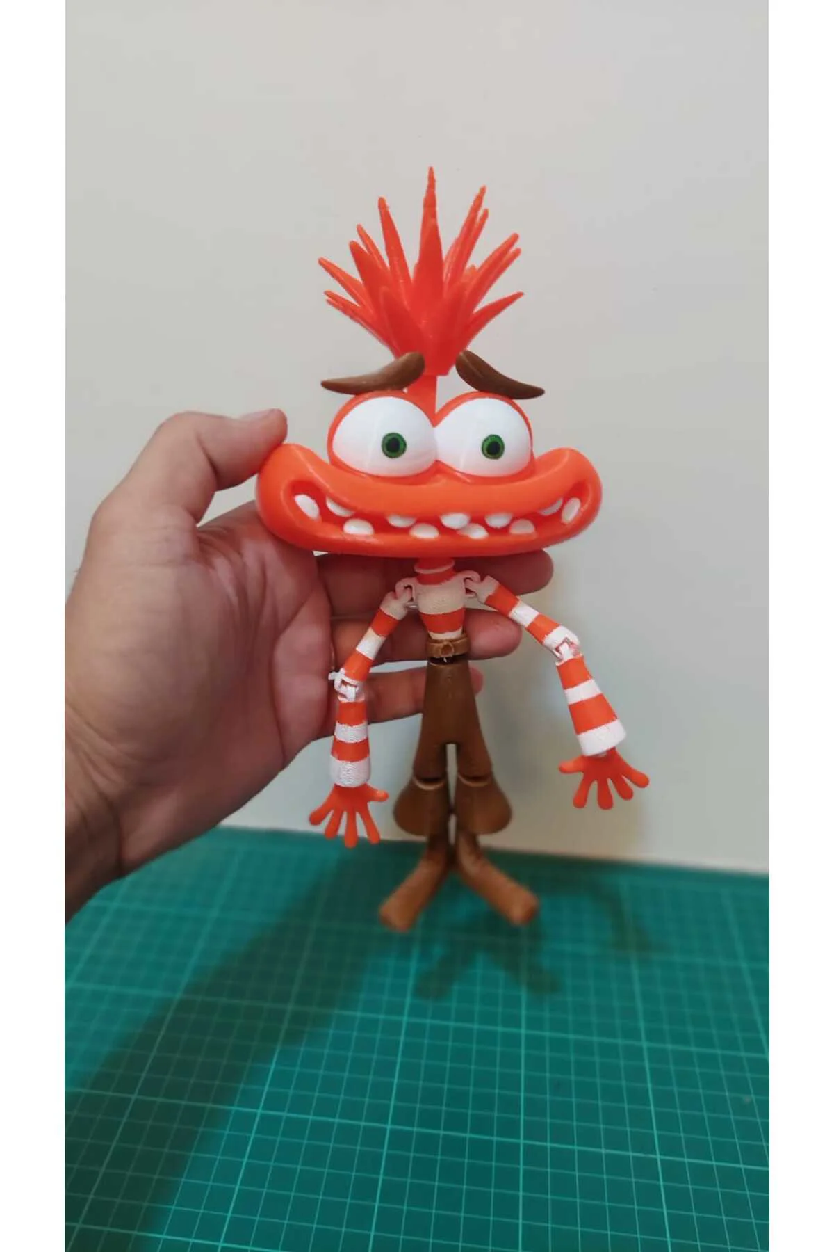 Anxiety Kaygı Hareketli Ters Yüz 2 Figür 15 CM V3