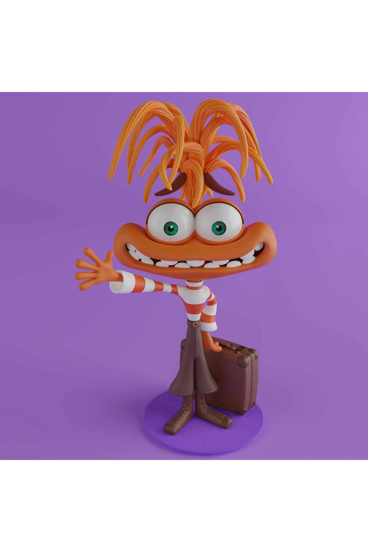 Anxiety Kaygı Ters Yüz 2 Figür 15 CM