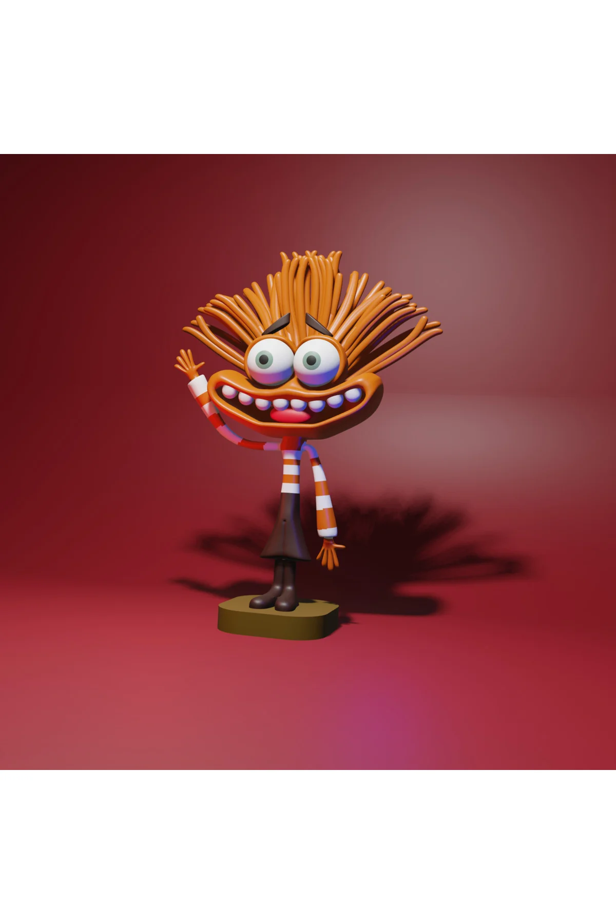 Anxiety Kaygı Ters Yüz 2 Figür 15 CM  V2 (YENİ VERSİYON)