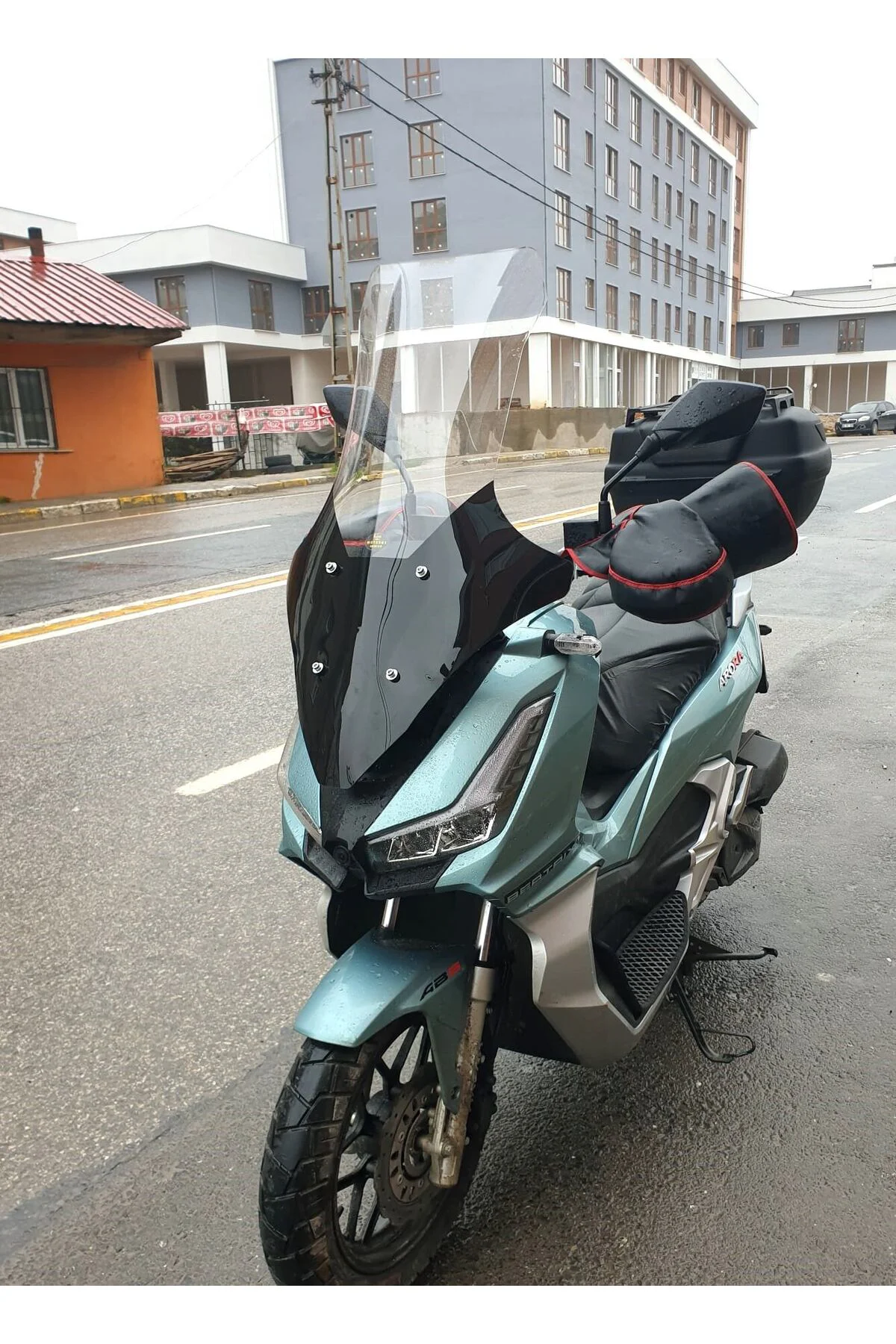 Apache Ventro 150 Ön Cam 2022-2026 Model 78cm Şeffaf Renkli 4mm U