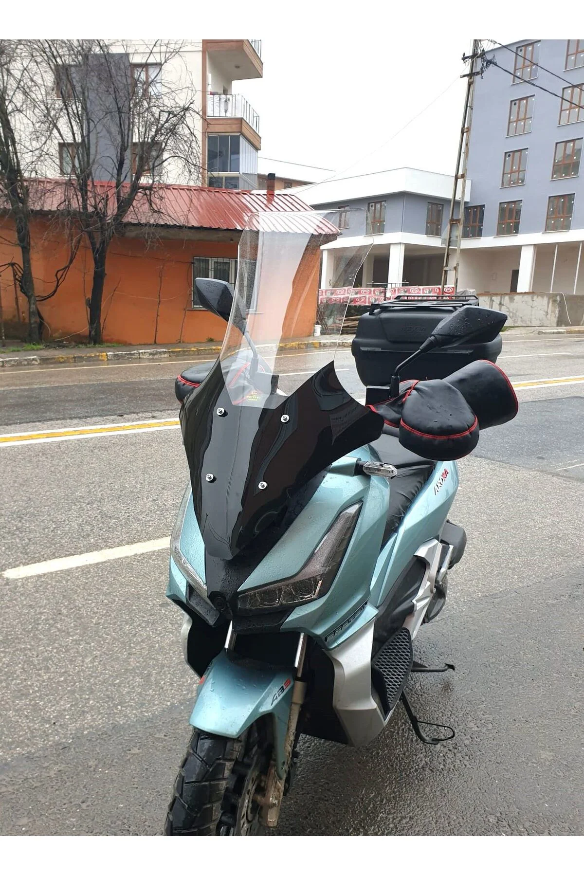 Apache Ventro 150 Ön Cam 2022-2026 Model 78cm Şeffaf Renkli 4mm U