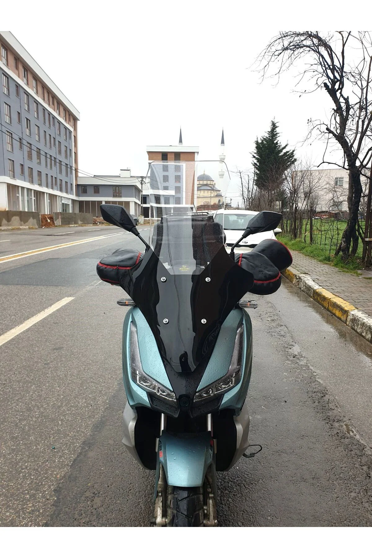 Apache Ventro 150 Ön Cam 2022-2026 Model 78cm Şeffaf Renkli 4mm U