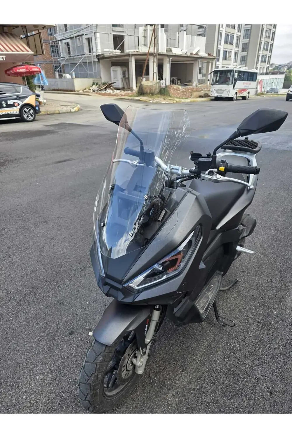 Apachi Ventro 150 Siperlik Ön Cam 2023-2025 Model 57cm Şeffaf Ren