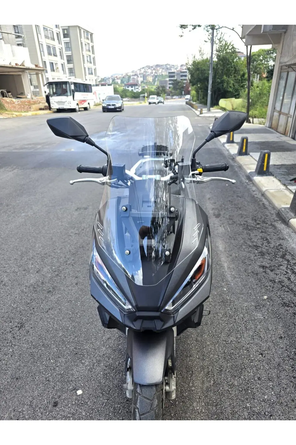 Apachi Ventro 150 Siperlik Ön Cam 2023-2025 Model 57cm Şeffaf Ren