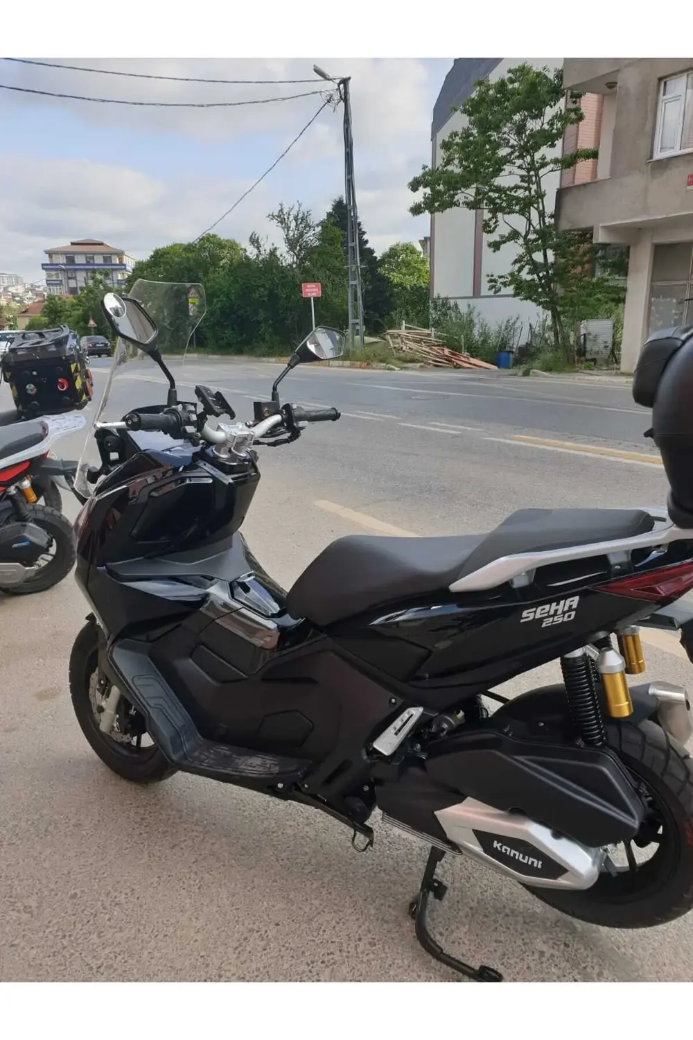 Apachi Ventro 150 Siperlik Ön Cam 2023-2025 Model 65cm Şeffaf Ren